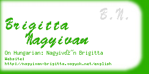 brigitta nagyivan business card